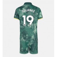 Billiga Tottenham Hotspur Dominic Solanke #19 Barnkläder Tredje fotbollskläder till baby 2024-25 Kortärmad (+ Korta byxor)